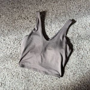 Cropped Light Support Tank Top